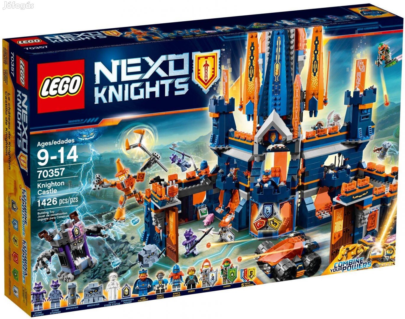 LEGO Nexo Knights 70357 Knighton Castle bontatlan, új