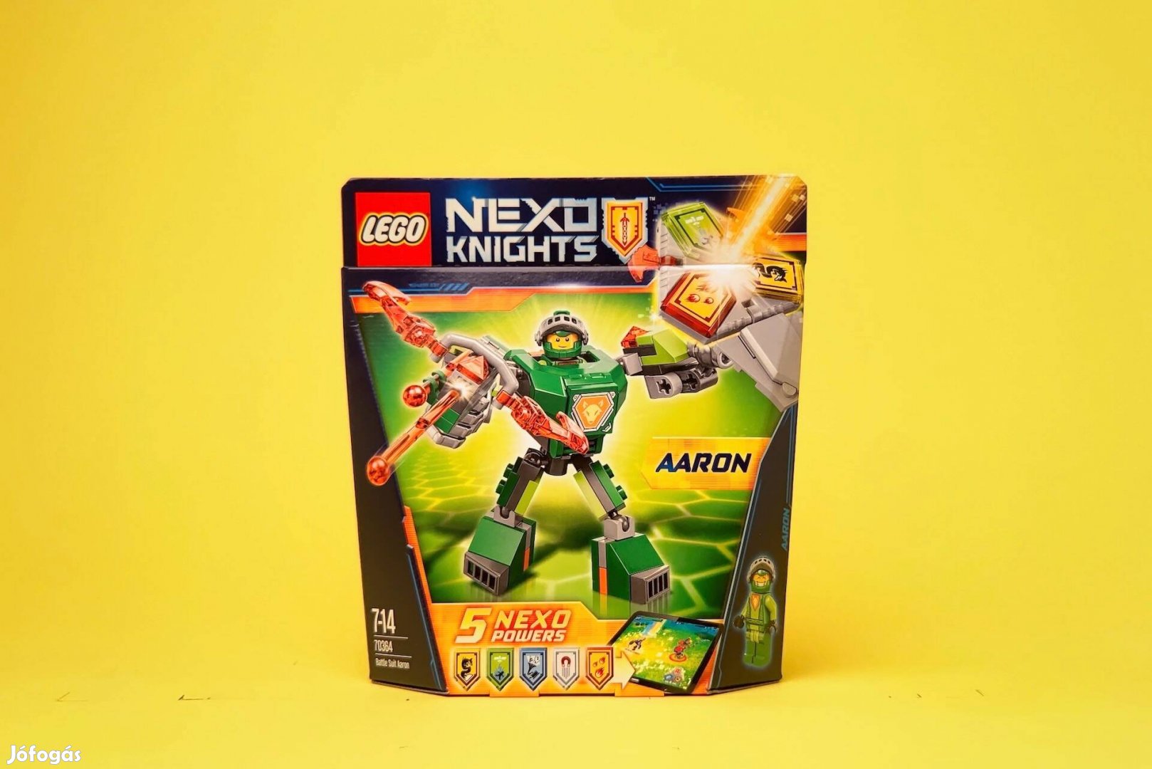 LEGO Nexo Knights 70364 Battle Suit Aaron, Új, Bontatlan