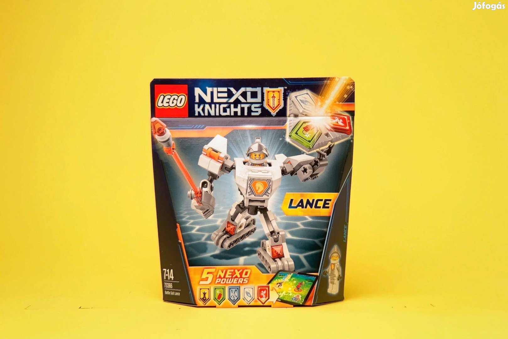 LEGO Nexo Knights 70366 Battle Suit Lance, Új, Bontatlan