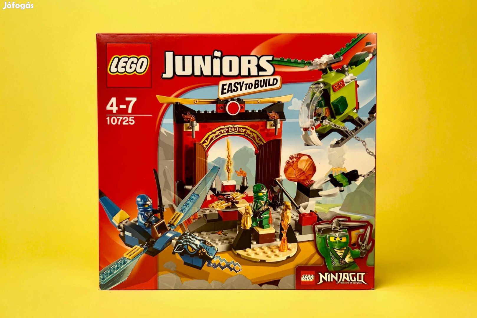 LEGO Ninjago 10725 Lost Temple, Uj, Bontatlan