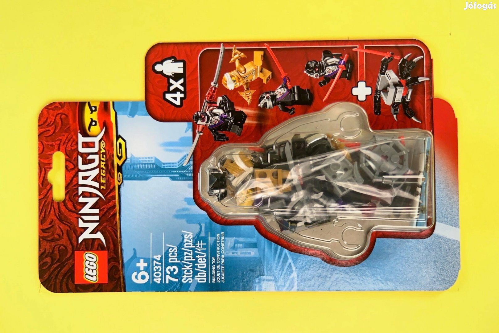 LEGO Ninjago 40374 Golden Zane Accessory Set, Új, Bontatlan