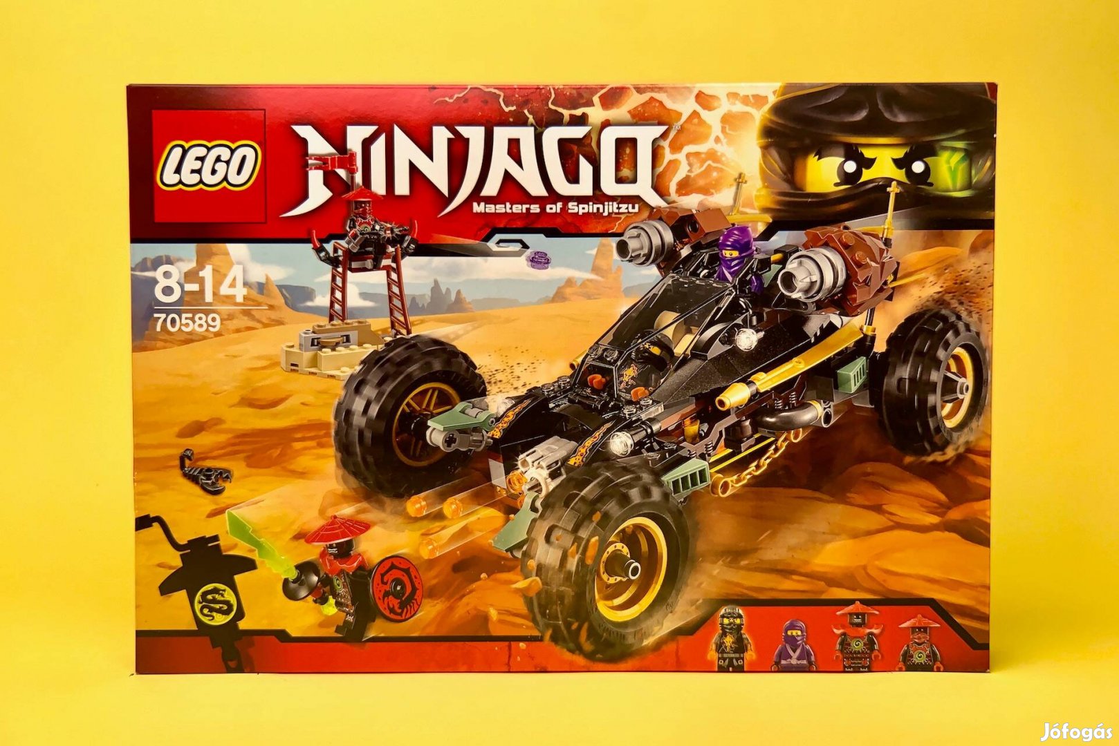 LEGO Ninjago 70589 Sziklajáró, Uj, Bontatlan