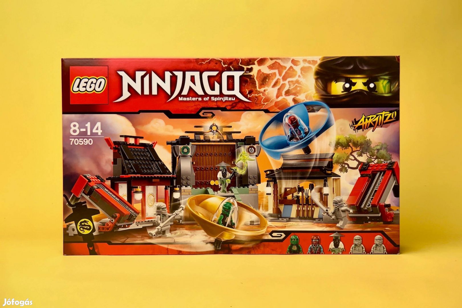 LEGO Ninjago 70590 Airjitzu Battle Grounds, Uj, Bontatlan