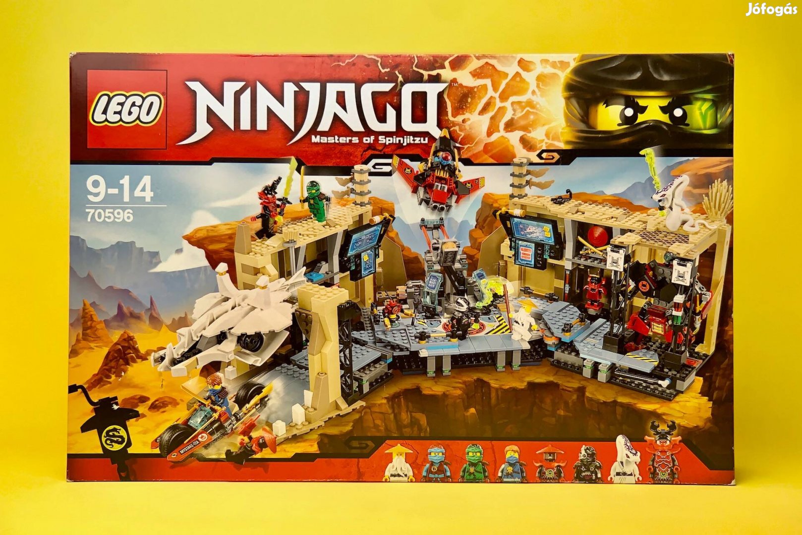 LEGO Ninjago 70596 Samurai X Cave Chaos, Uj, Bontatlan