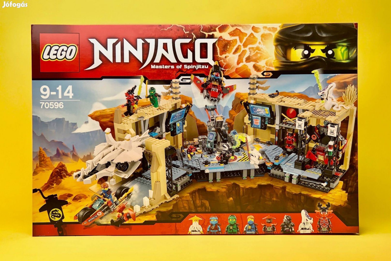 LEGO Ninjago 70596 Samurai X Cave Chaos, Uj, Bontatlan