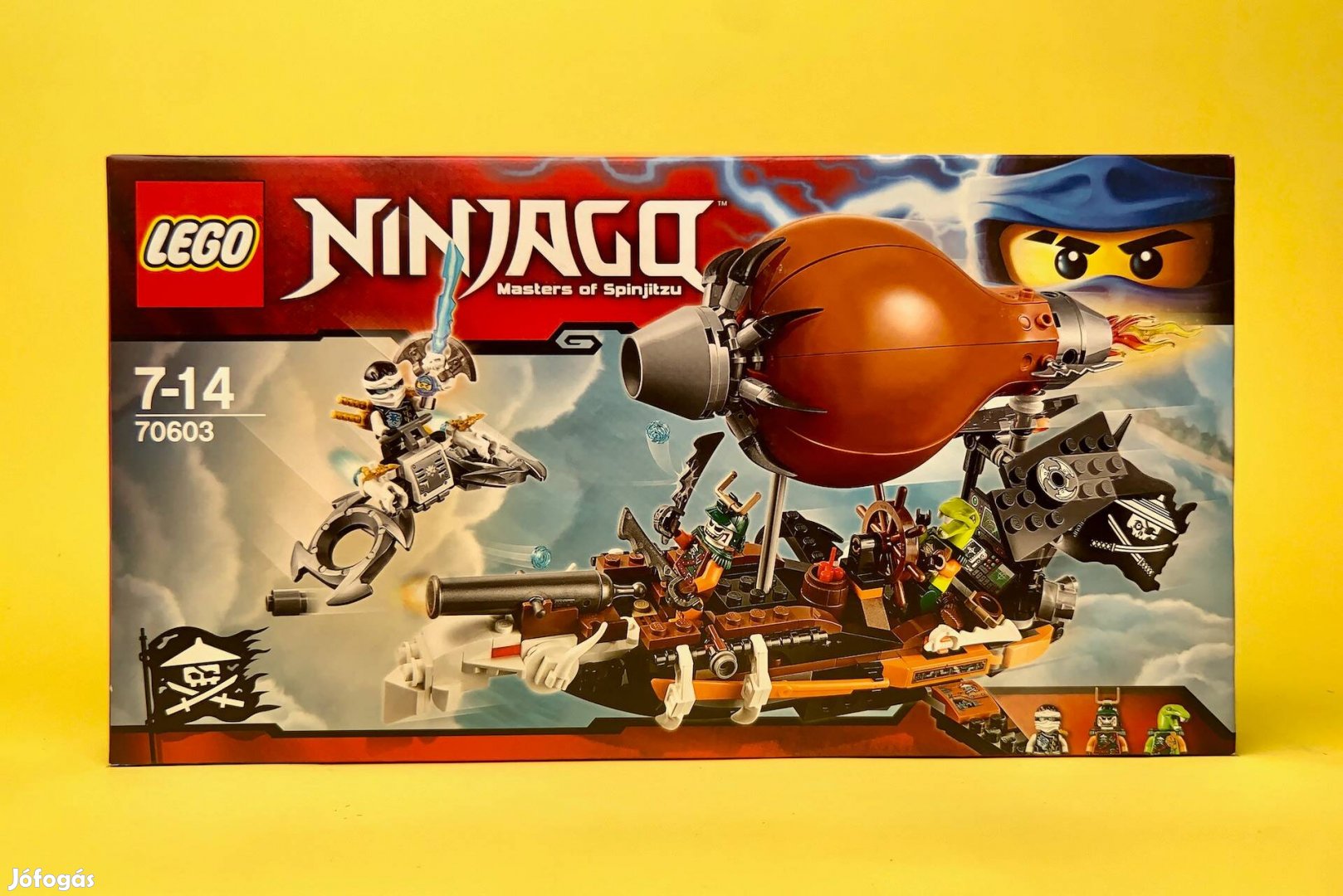 LEGO Ninjago 70603 Raid Zeppelin, Uj, Bontatlan