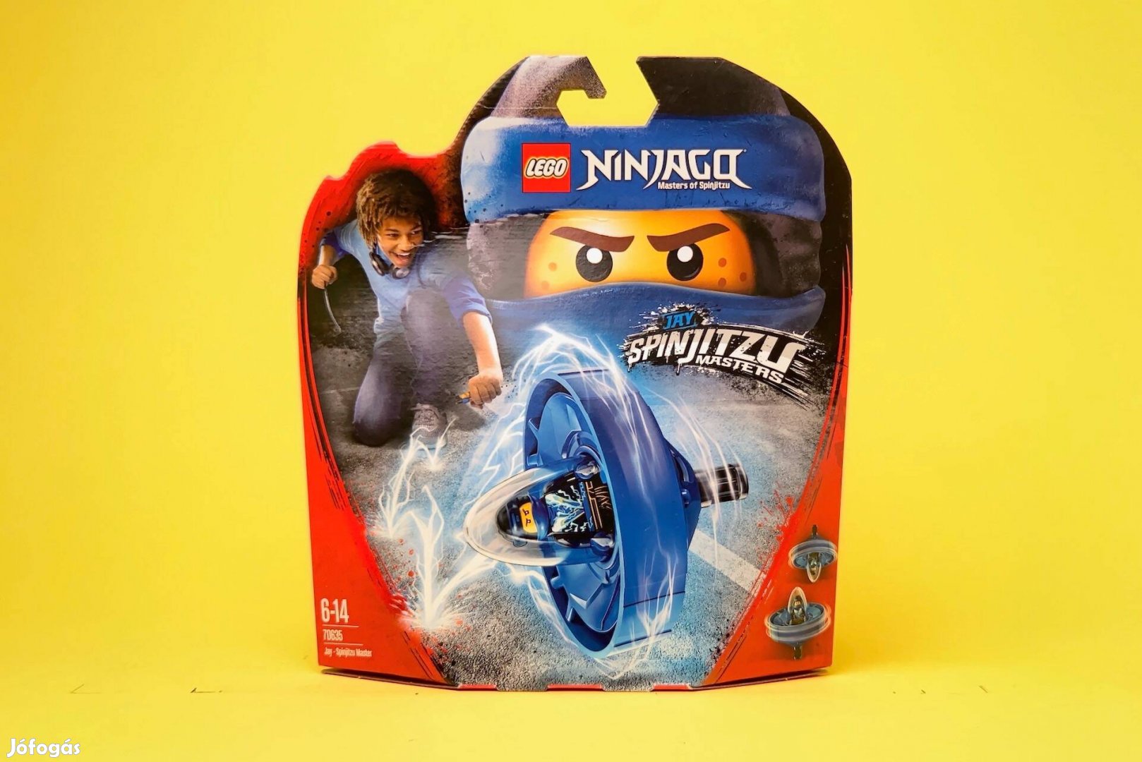 LEGO Ninjago 70635 Jay Spinjitzu Master, Új, Bontatlan