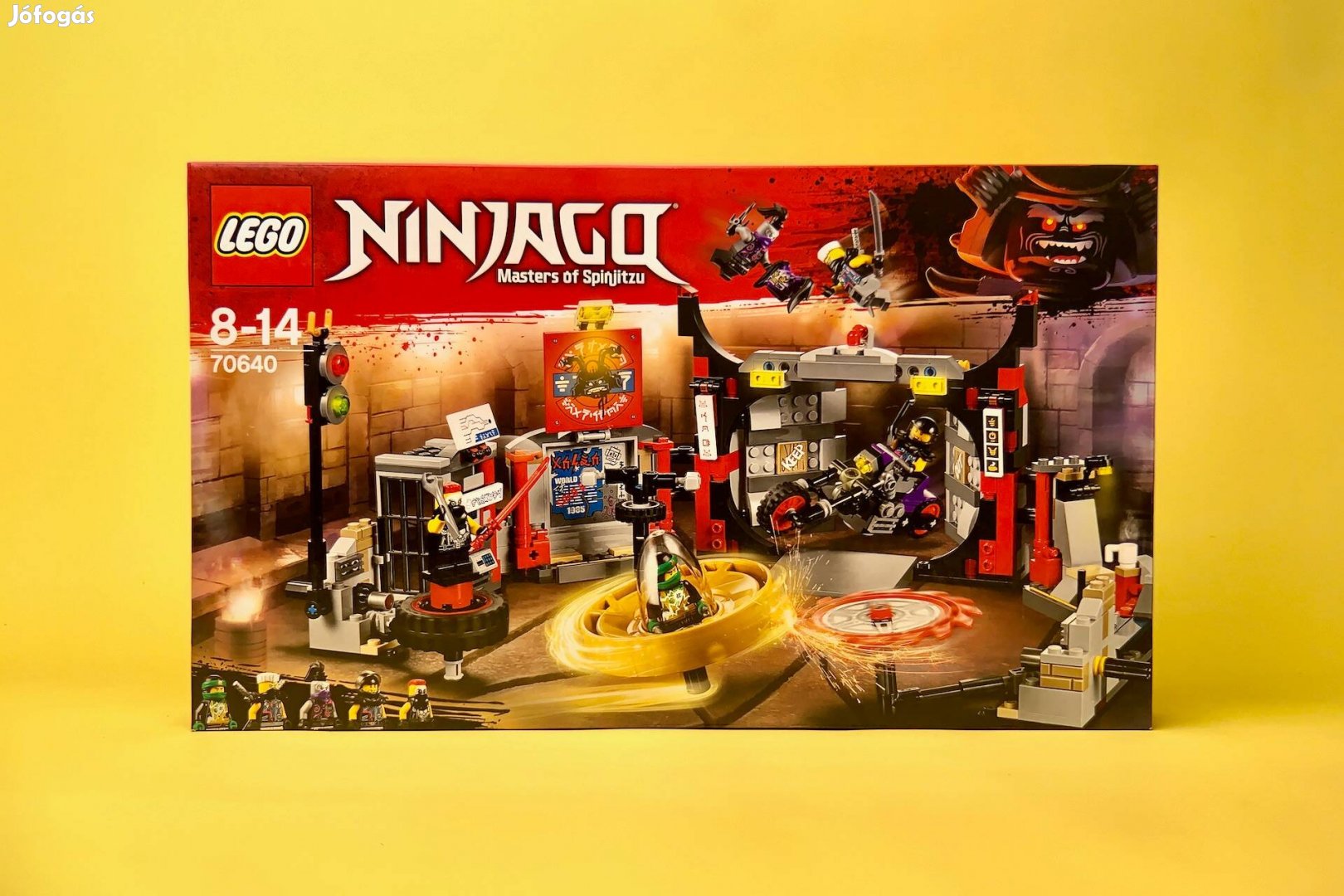 LEGO Ninjago 70640 S.O.G. Headquarters, Uj, Bontatlan