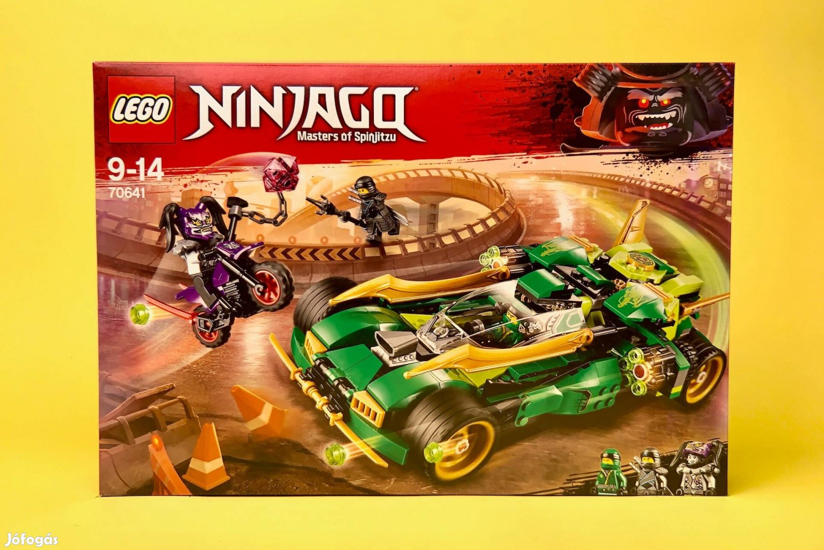 LEGO Ninjago 70641 Ninja Nightcrawler, Uj, Bontatlan