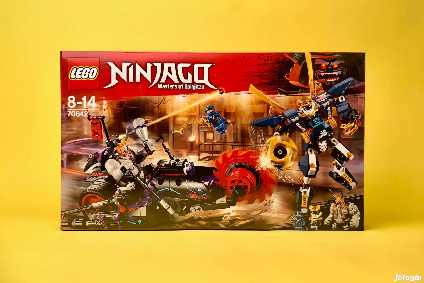 LEGO Ninjago 70642 Killow vs. Samurai X, Uj, Bontatlan