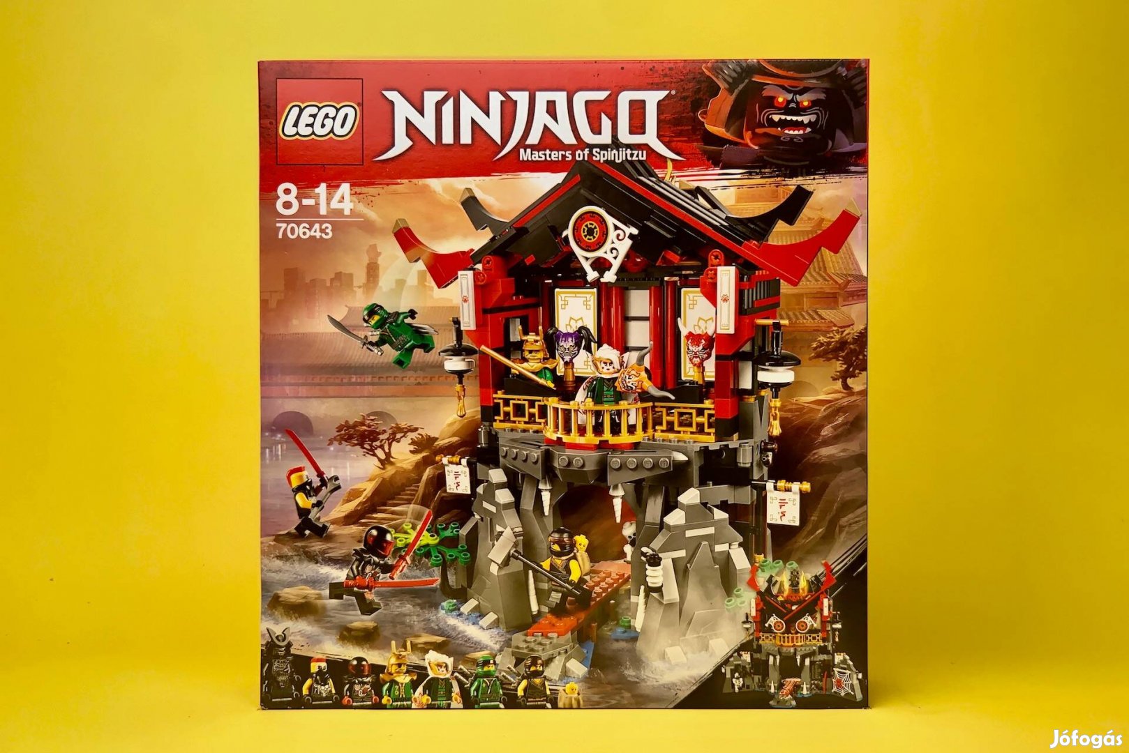 LEGO Ninjago 70643 Temple of Resurrection, Uj, Bontatlan