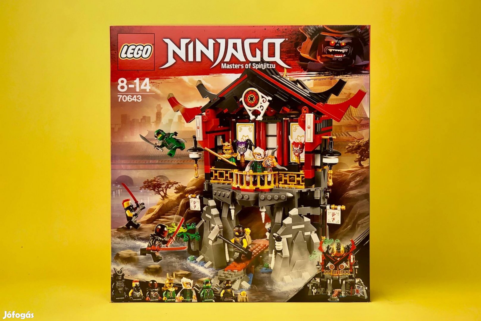 LEGO Ninjago 70643 Temple of Resurrection, Uj, Bontatlan