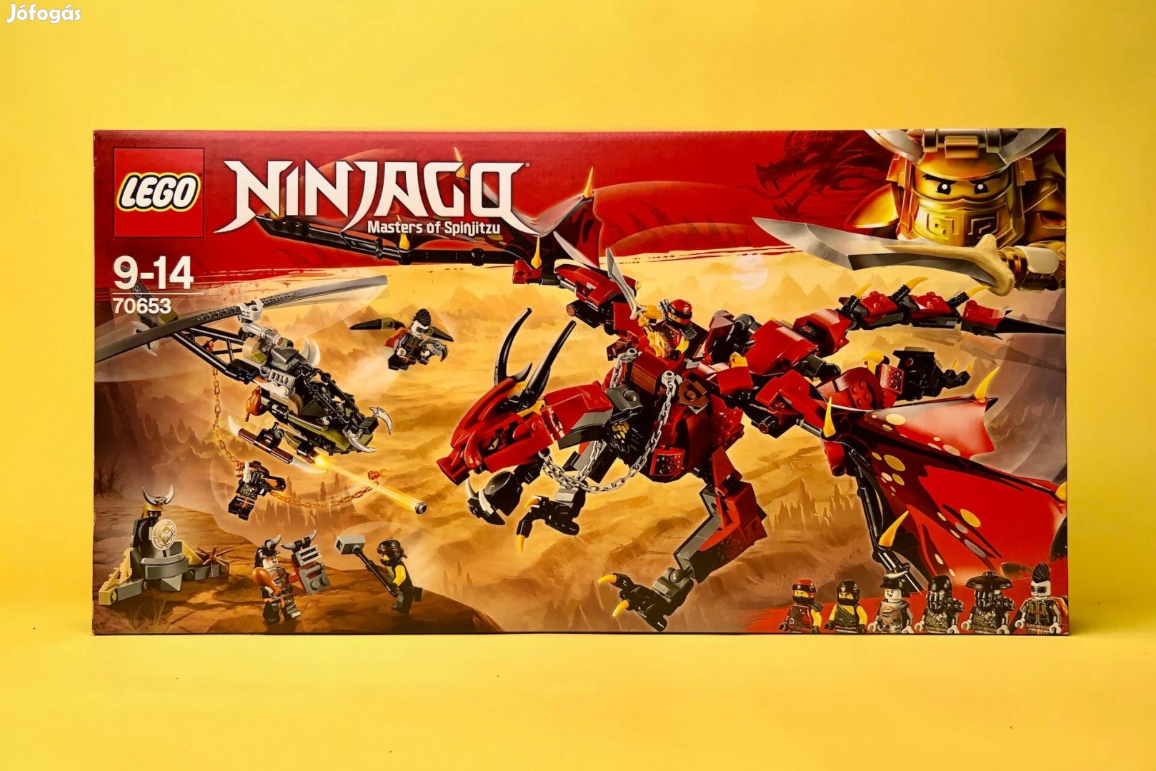 LEGO Ninjago 70653 Firstbourne, Uj, Bontatlan