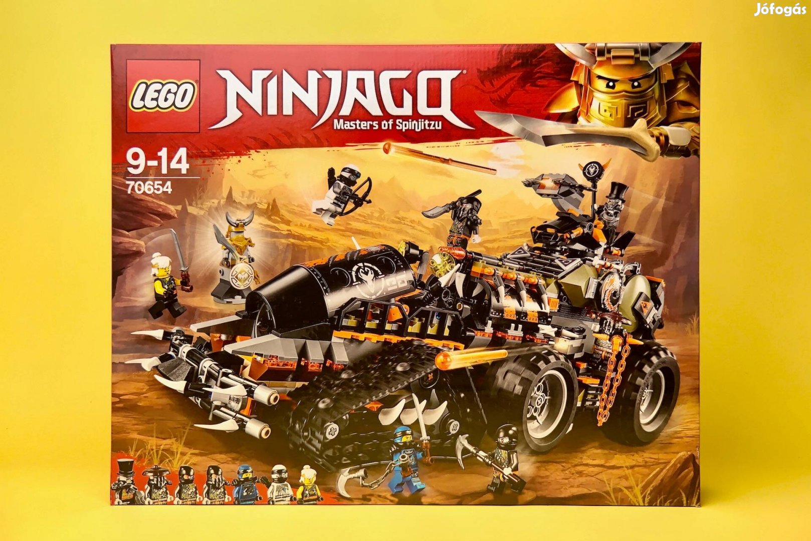 LEGO Ninjago 70654 Dieselnaut, Uj, Bontatlan