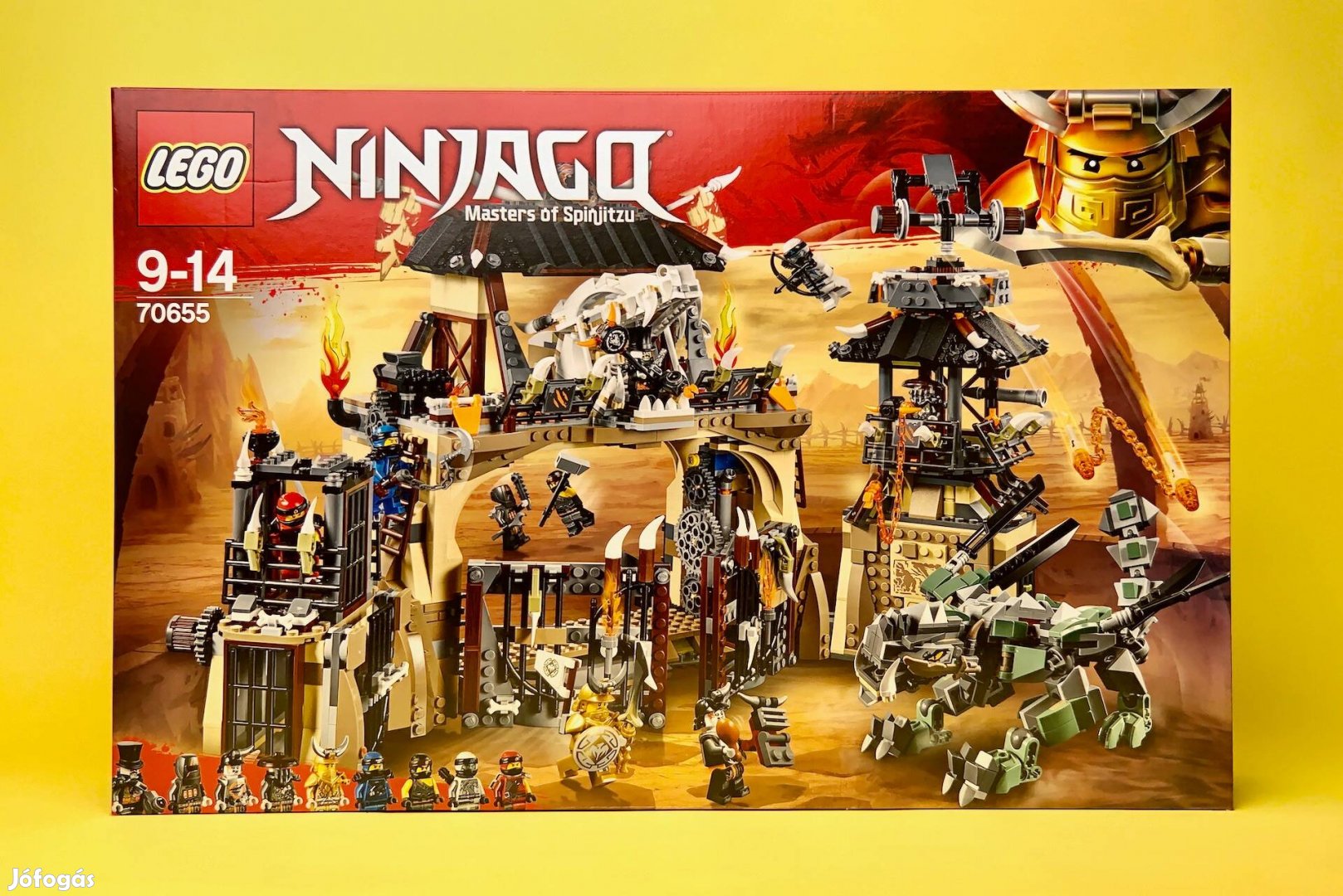 LEGO Ninjago 70655 Dragon Pit, Uj, Bontatlan