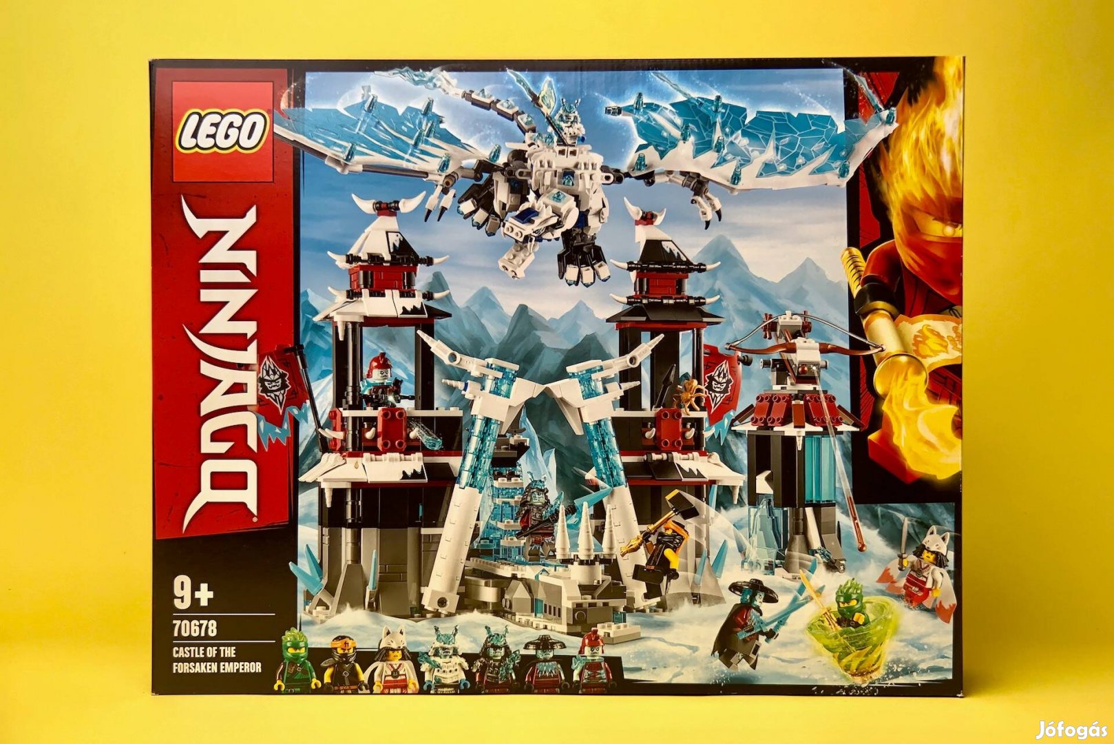 LEGO Ninjago 70678 A Cserbenhagyott Császár Kastélya, Uj, Bontatlan