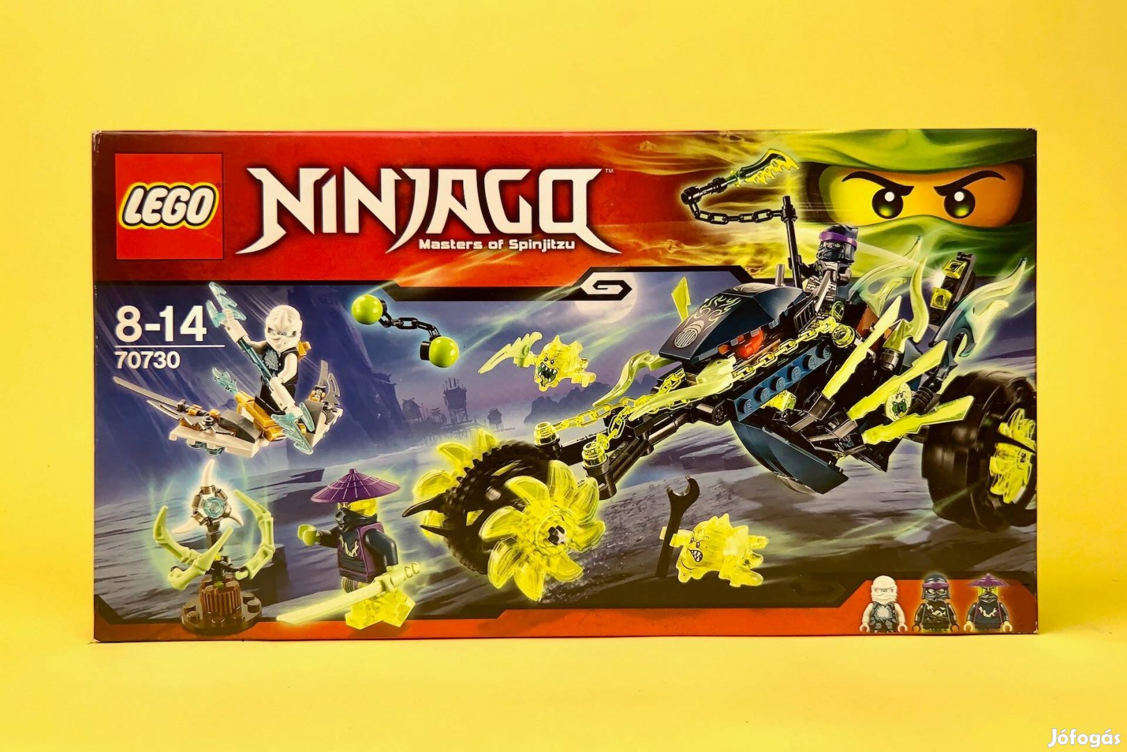 LEGO Ninjago 70730 Chain Cycle Ambush, Uj, Bontatlan