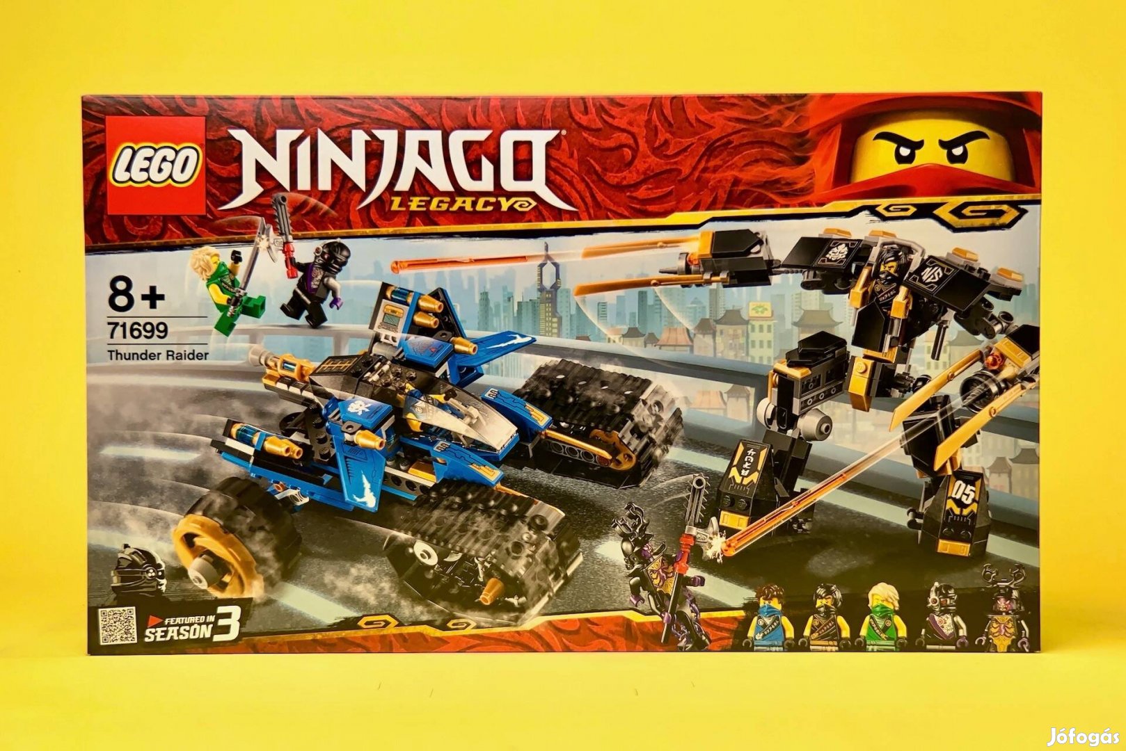 LEGO Ninjago 71699 Thunder Raider, Új, Bontatlan