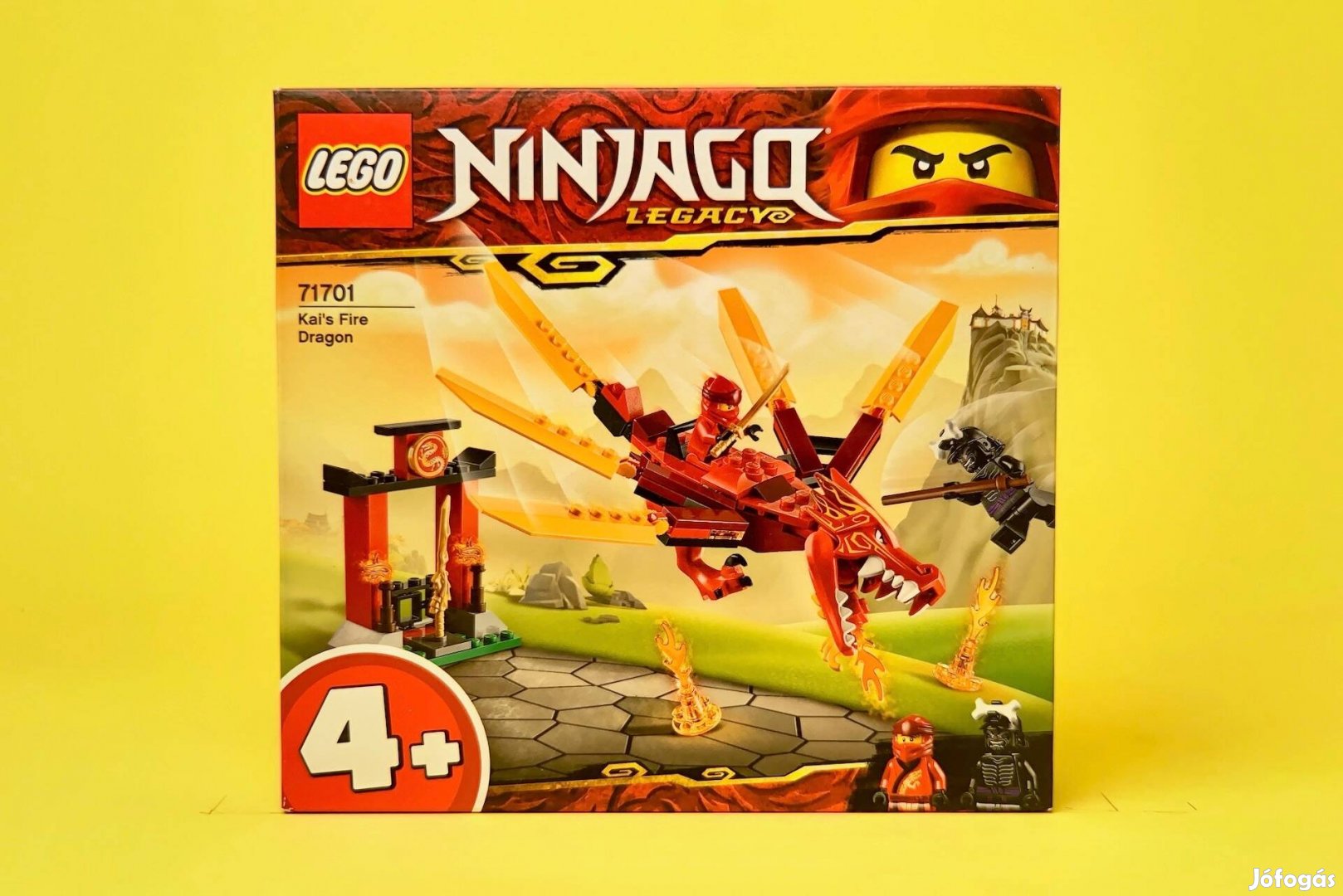 LEGO Ninjago 71701 Kai's Fire Dragon, Új, Bontatlan