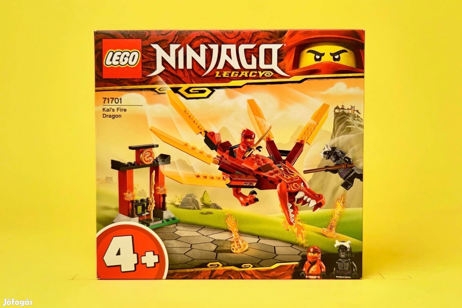 LEGO Ninjago 71701 Kai tűzsárkánya, Új, Bontatlan