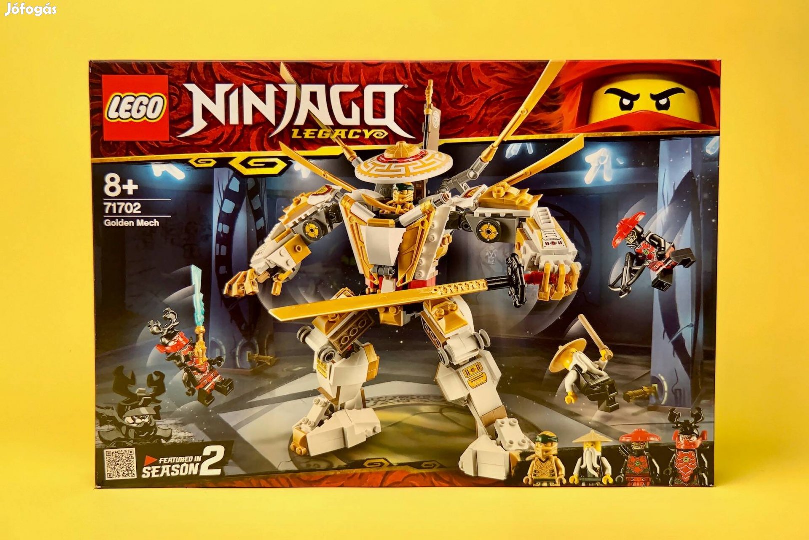 LEGO Ninjago 71702 Golden Mech, Uj, Bontatlan