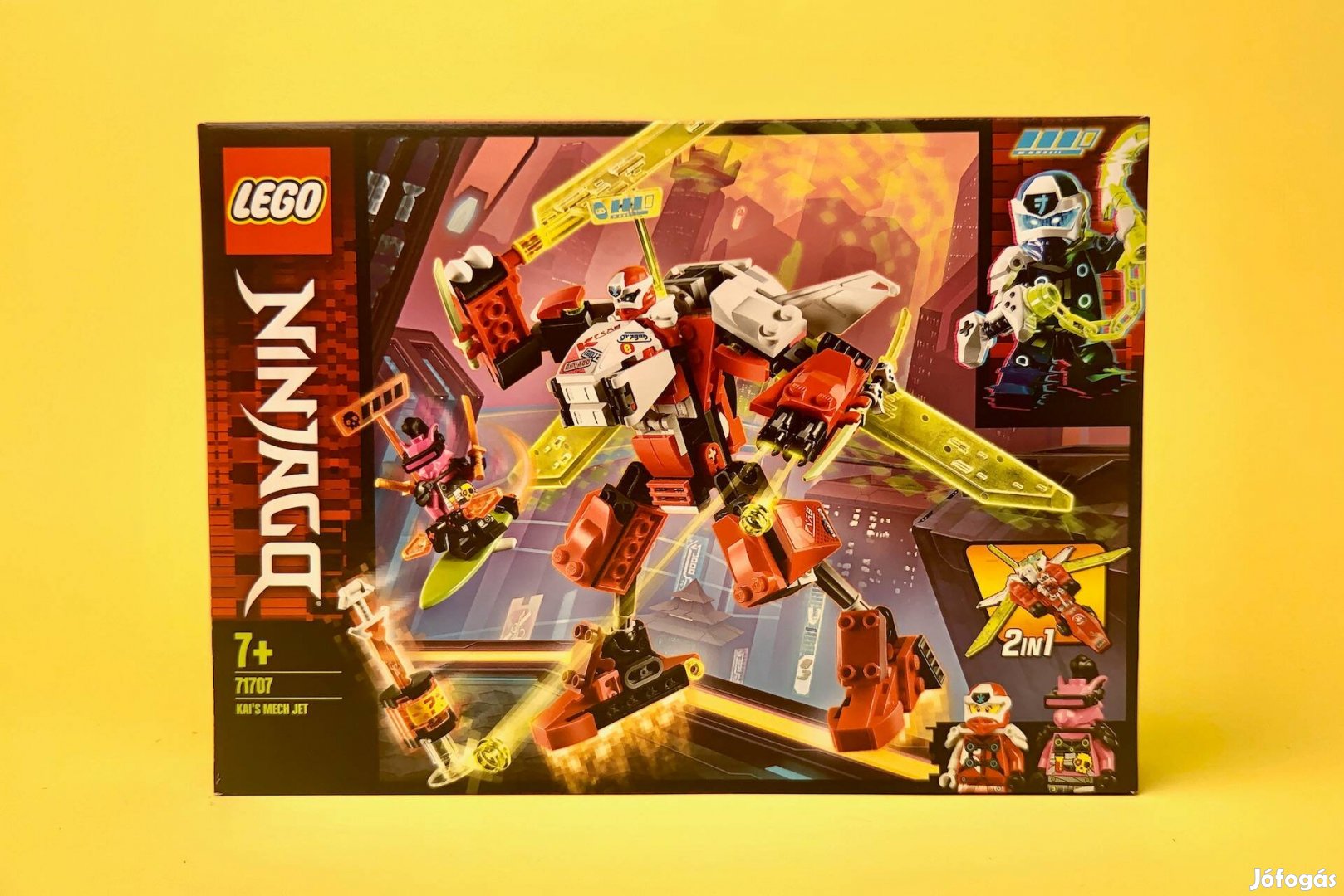 LEGO Ninjago 71707 Kai sugárhajtású robotja, Uj, Bontatlan