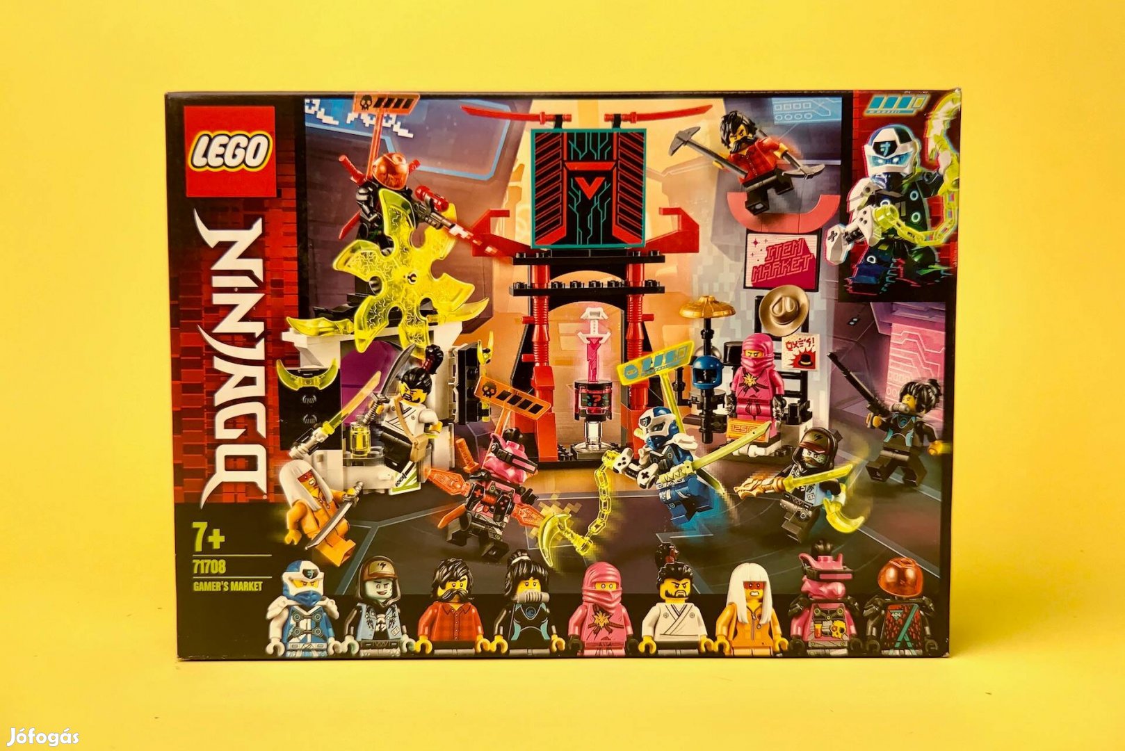 LEGO Ninjago 71708 Gamer's Market, Uj, Bontatlan