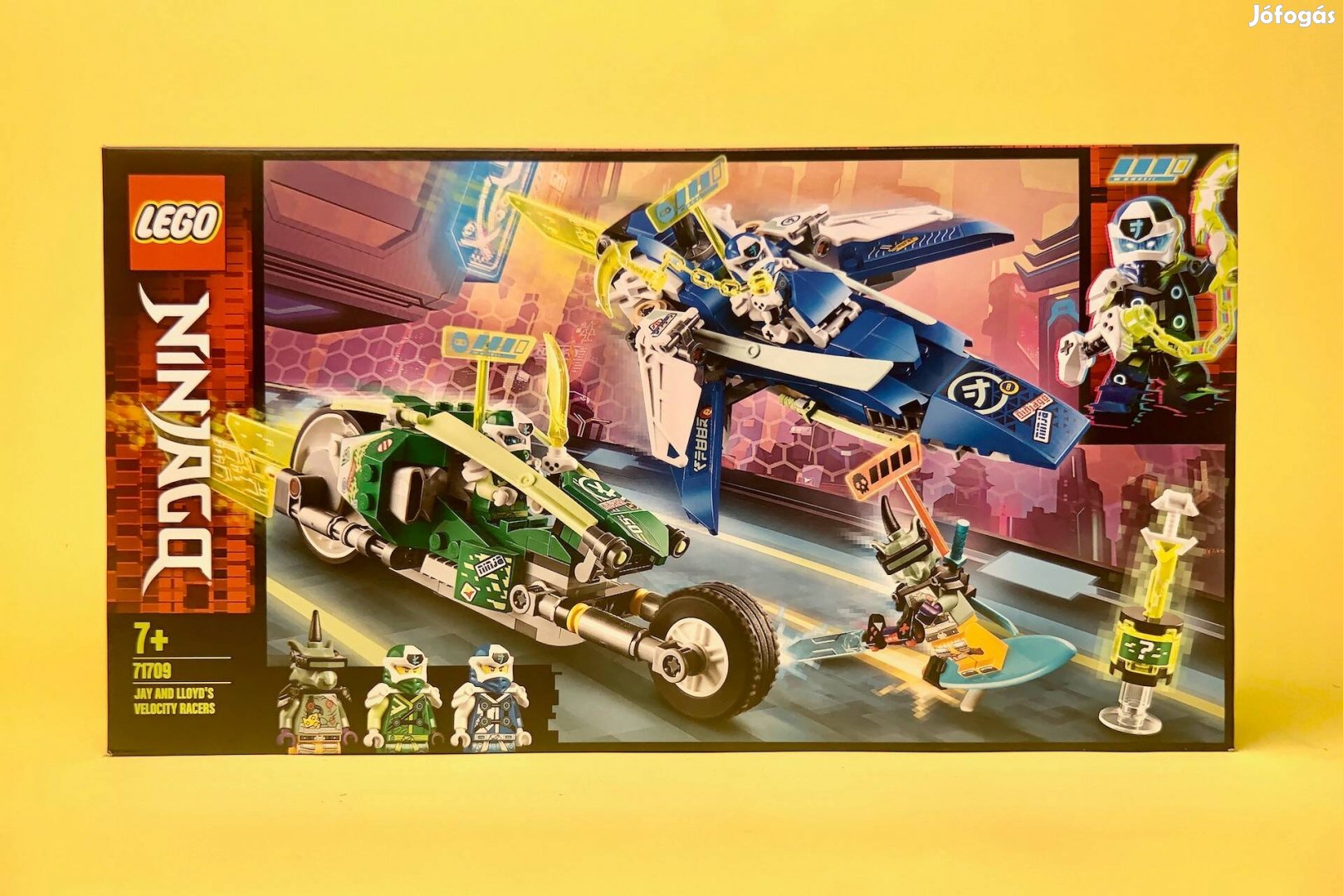 LEGO Ninjago 71709 Jay és Lloyd versenyjárművei, Uj, Bontatlan