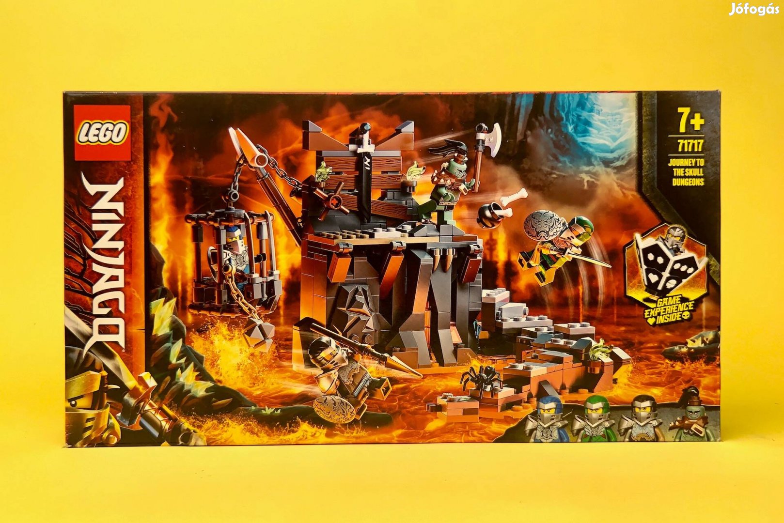 LEGO Ninjago 71717 Journey to the Skull Dungeons, Új, Bontatlan