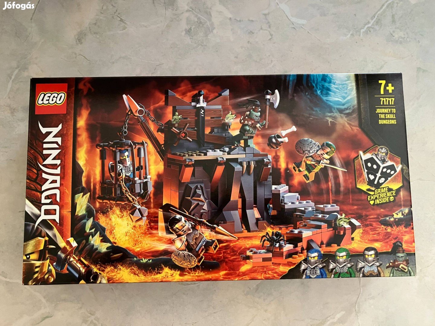 LEGO Ninjago 71717 - Utazás a koponyás tömlöcökbe (új, bontatlan)