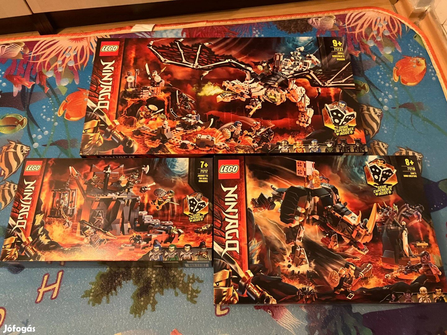 LEGO Ninjago 71721 - 71717 - 71719 (új, bontatlan)