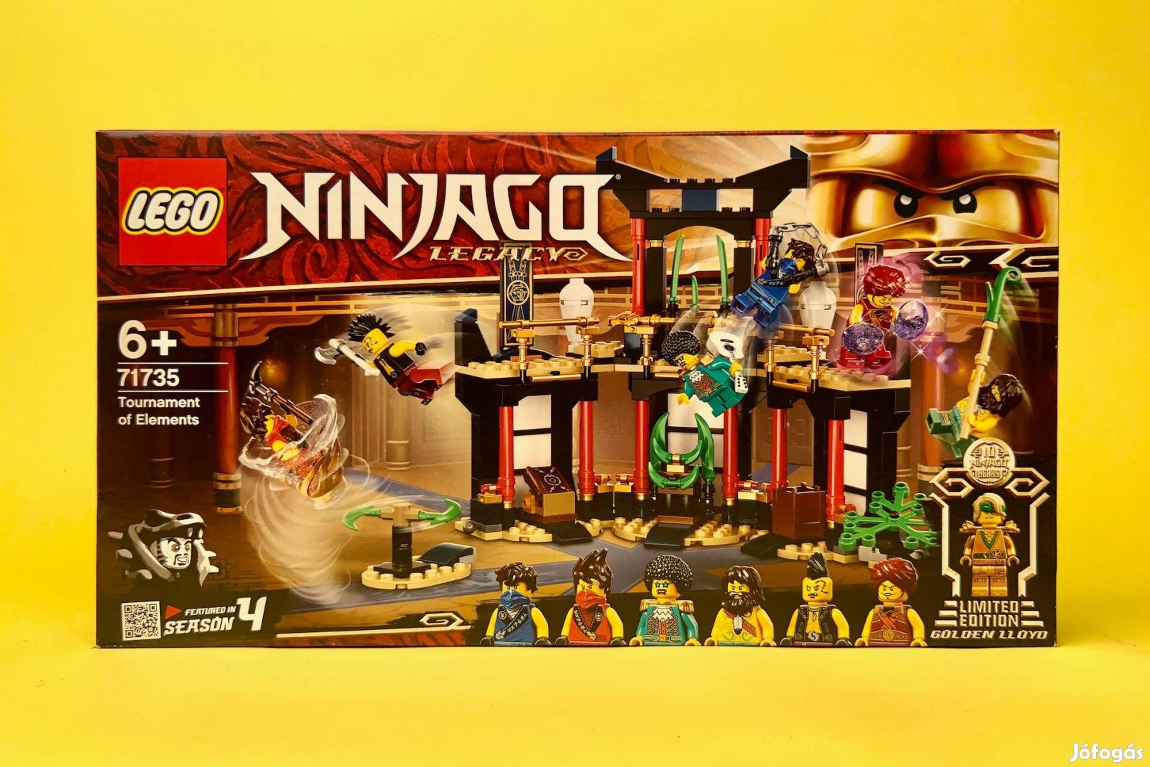 LEGO Ninjago 71735 Tournament of Elements, Új, Bontatlan