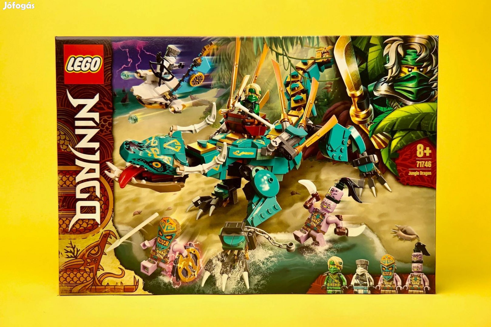 LEGO Ninjago 71746 Jungle Dragon, Új, Bontatlan