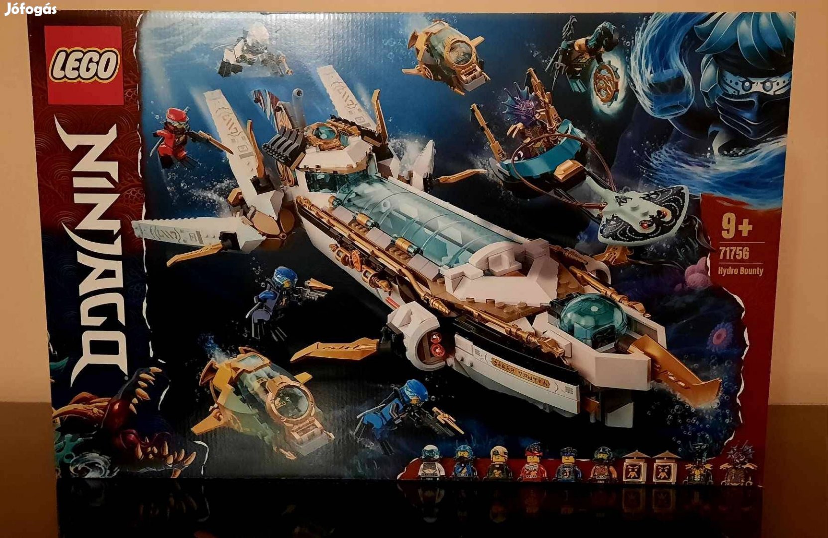 LEGO Ninjago 71756 Vízi Fejvadász új,bontatlan