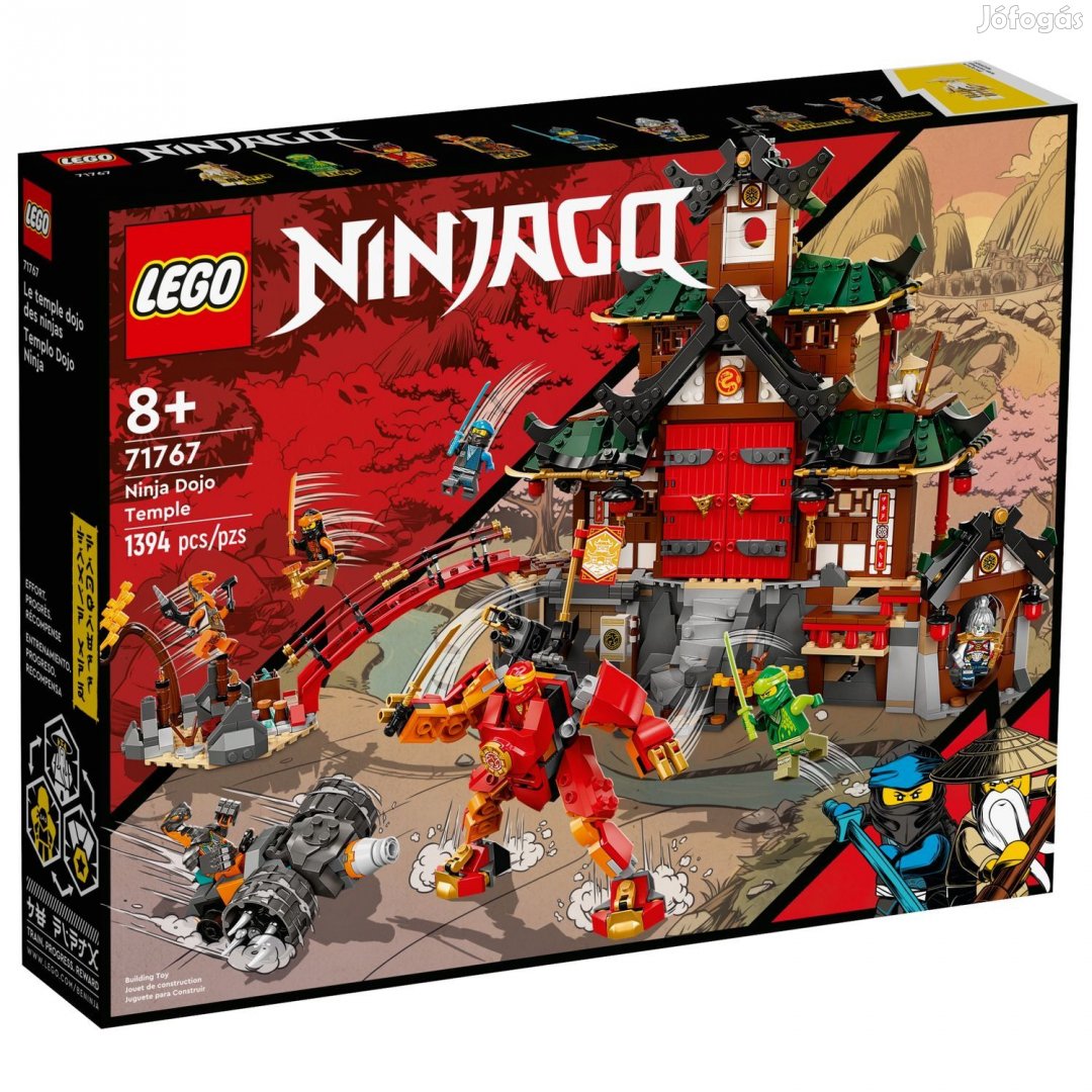 LEGO Ninjago 71767 Nindzsa dódzsó templom - 71767