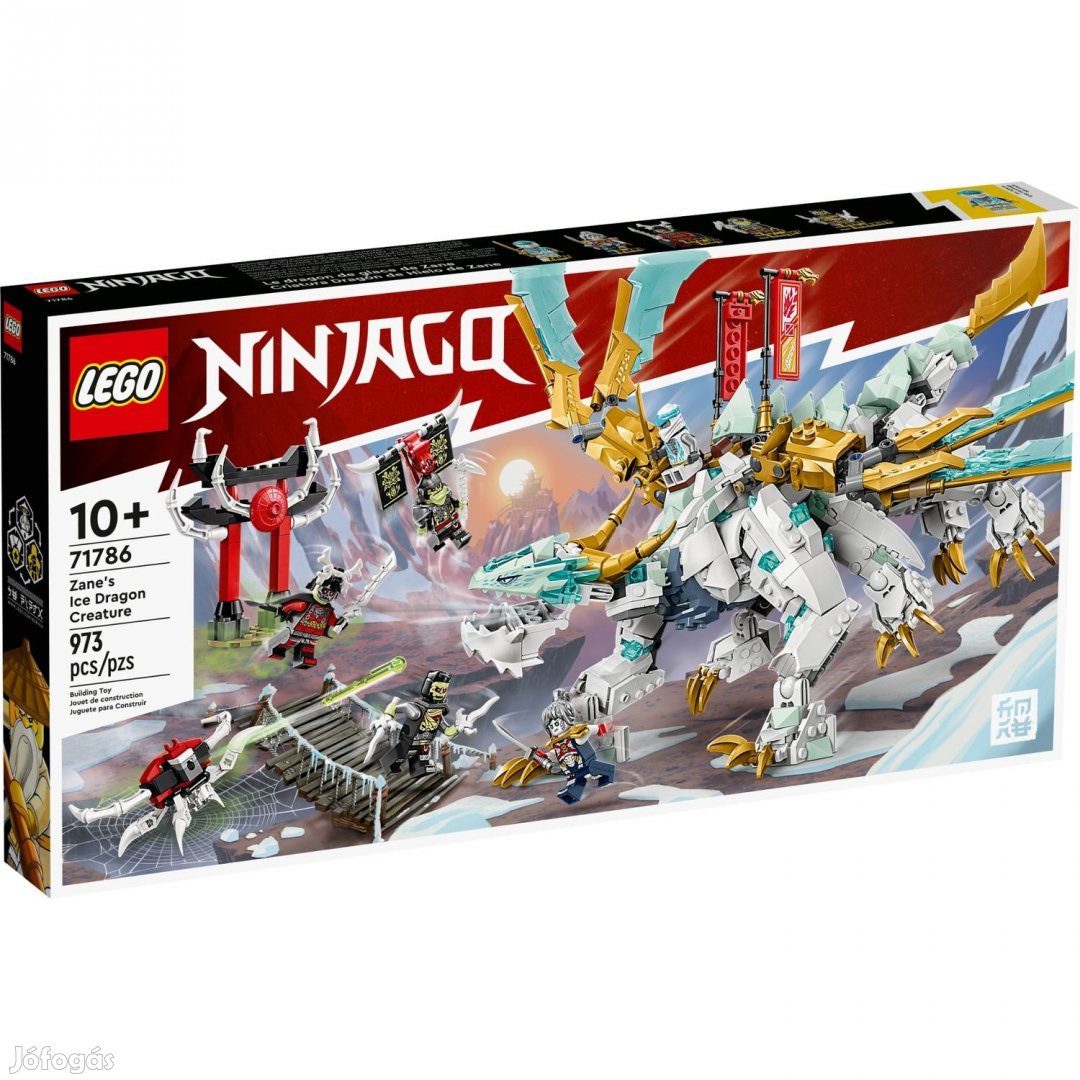 LEGO Ninjago 71786 Zane jégsárkány teremtménye - 71786