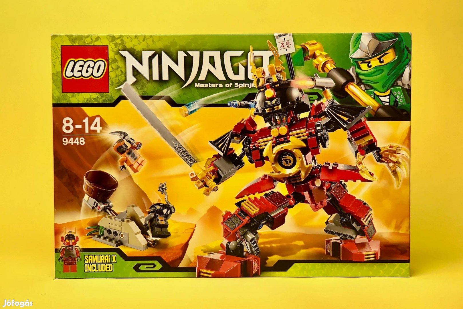 LEGO Ninjago 9448 Samurai Mech, Uj, Bontatlan