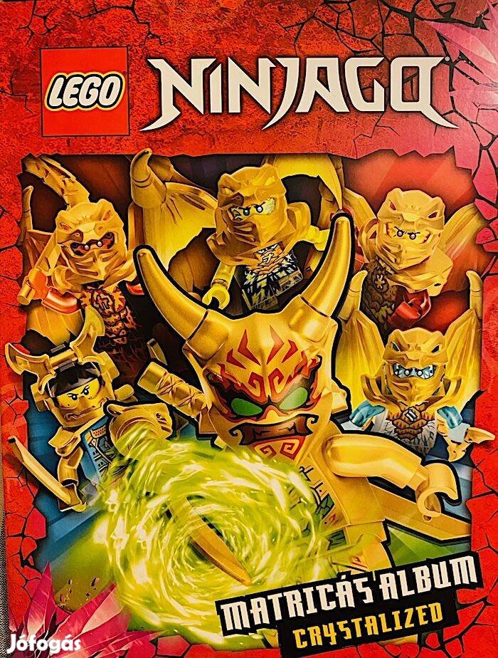 LEGO Ninjago Crystalized matricás album - 2023 Sticker Album - Új