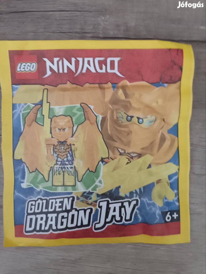 LEGO Ninjago Golden Dragon Jay polybag figura 