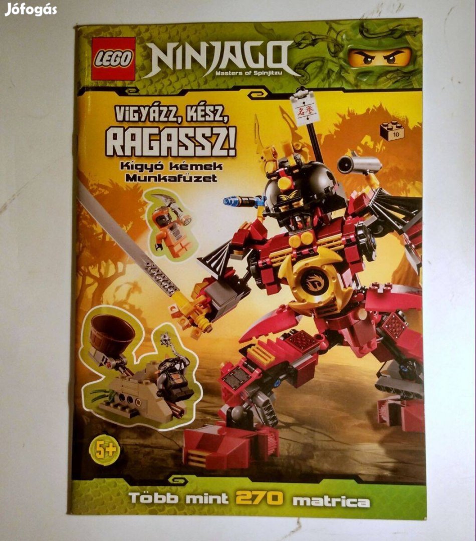 LEGO Ninjago Kígyó Kémek Munkafüzet (2013)