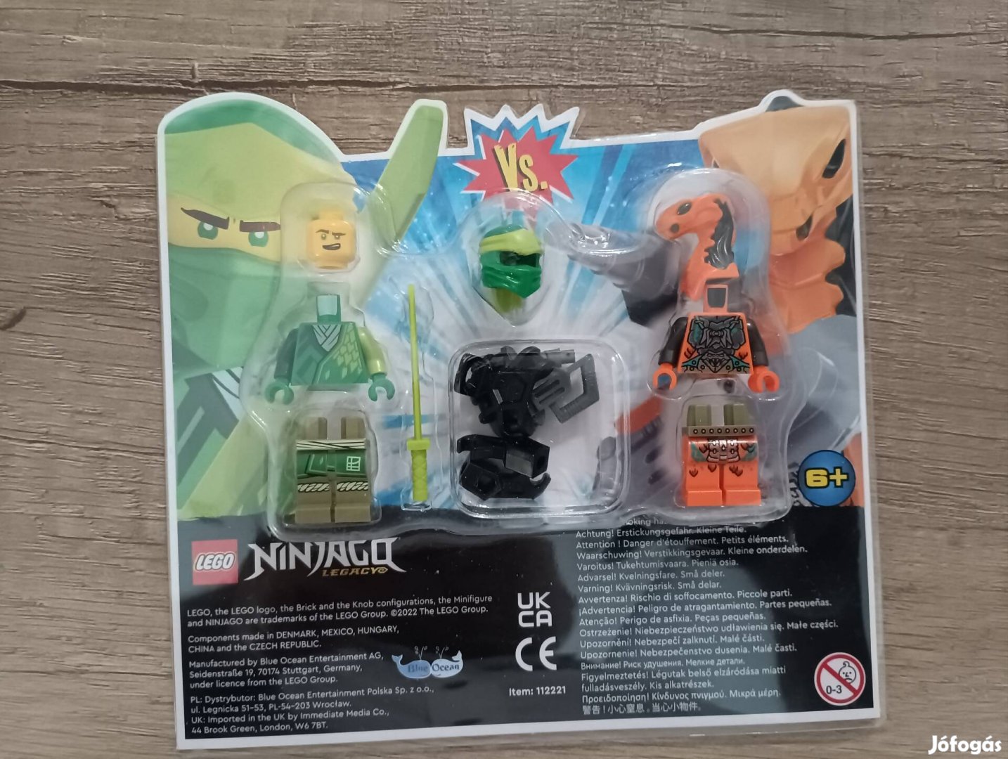 LEGO Ninjago Lloyd vs Kobra kígyó szerelő polybag figura pakk
