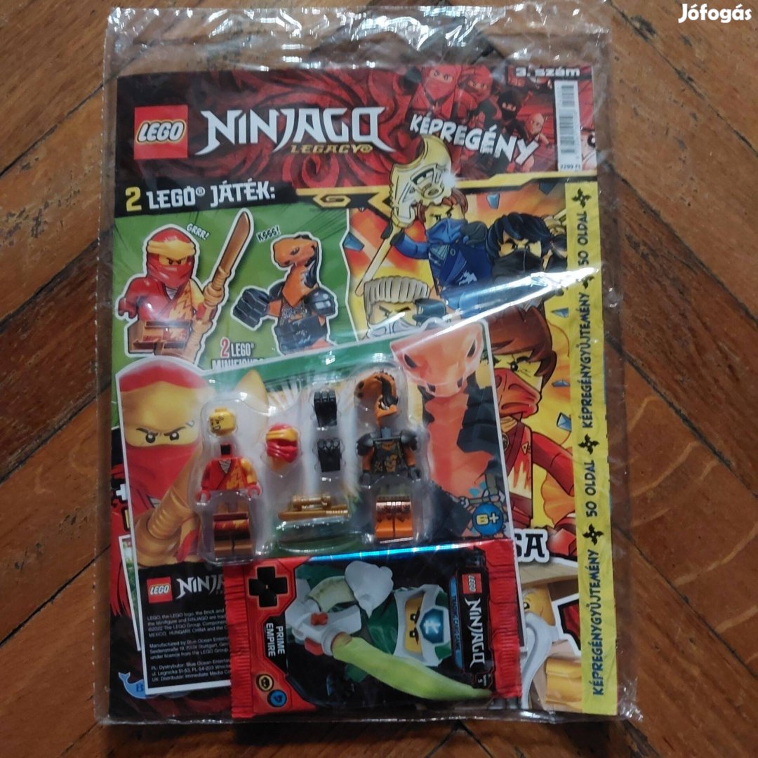 LEGO Ninjago Magazin Új/Bontatlan 2