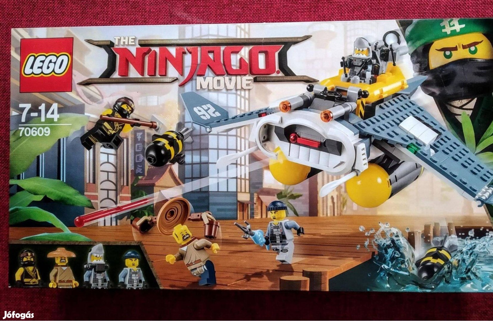 LEGO Ninjago Manta Ray bomber 70609 Bontatlan Új