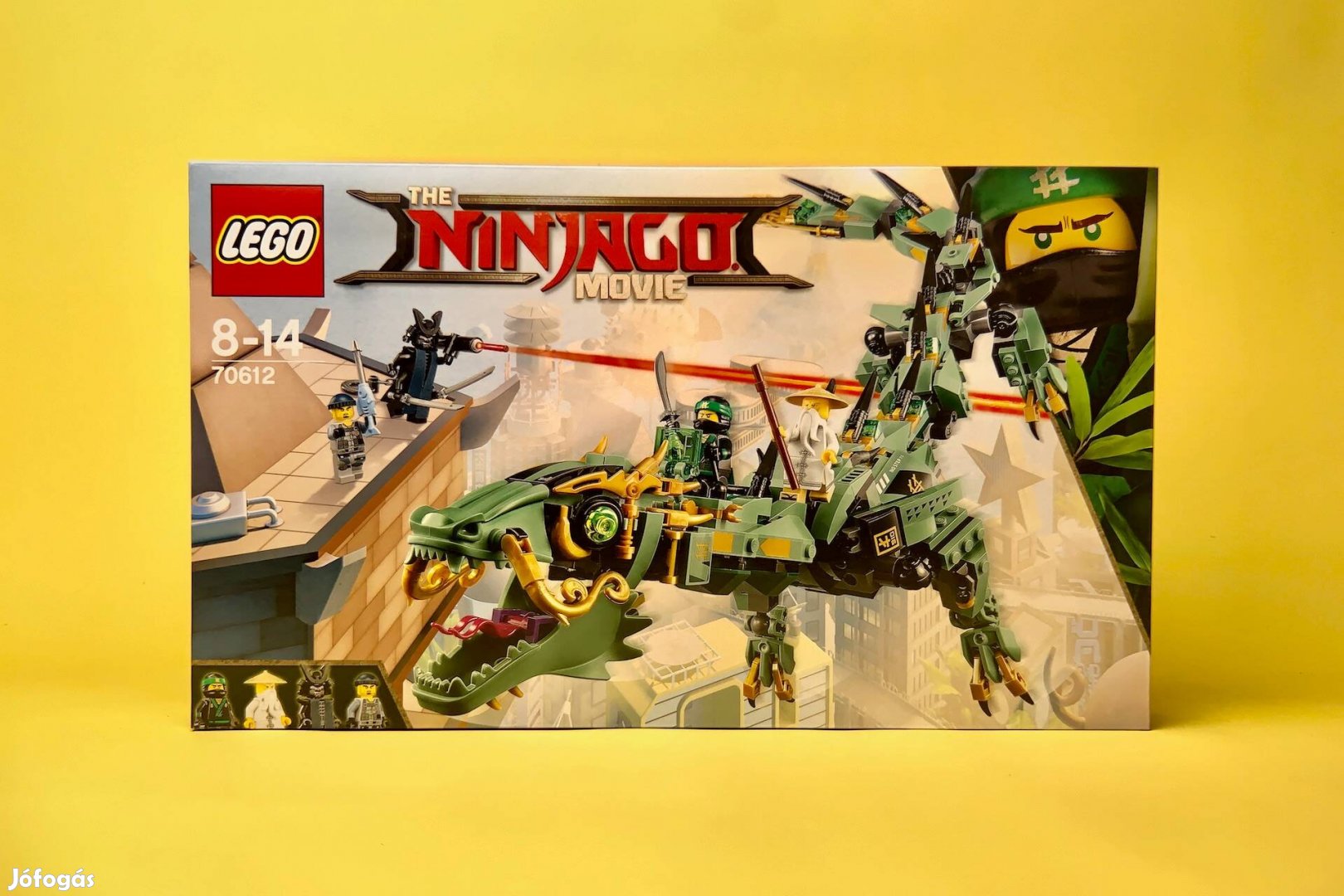 LEGO Ninjago Movie 70612 Green Ninja Mech Dragon, Uj, Bontatlan