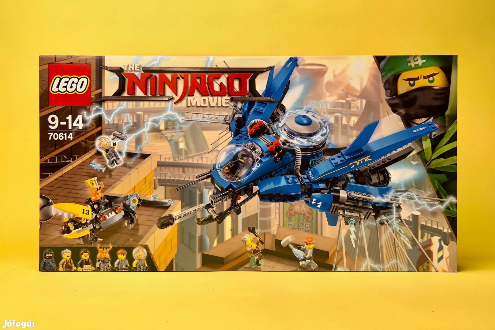 LEGO Ninjago Movie 70614 Lightning Jet, Uj, Bontatlan