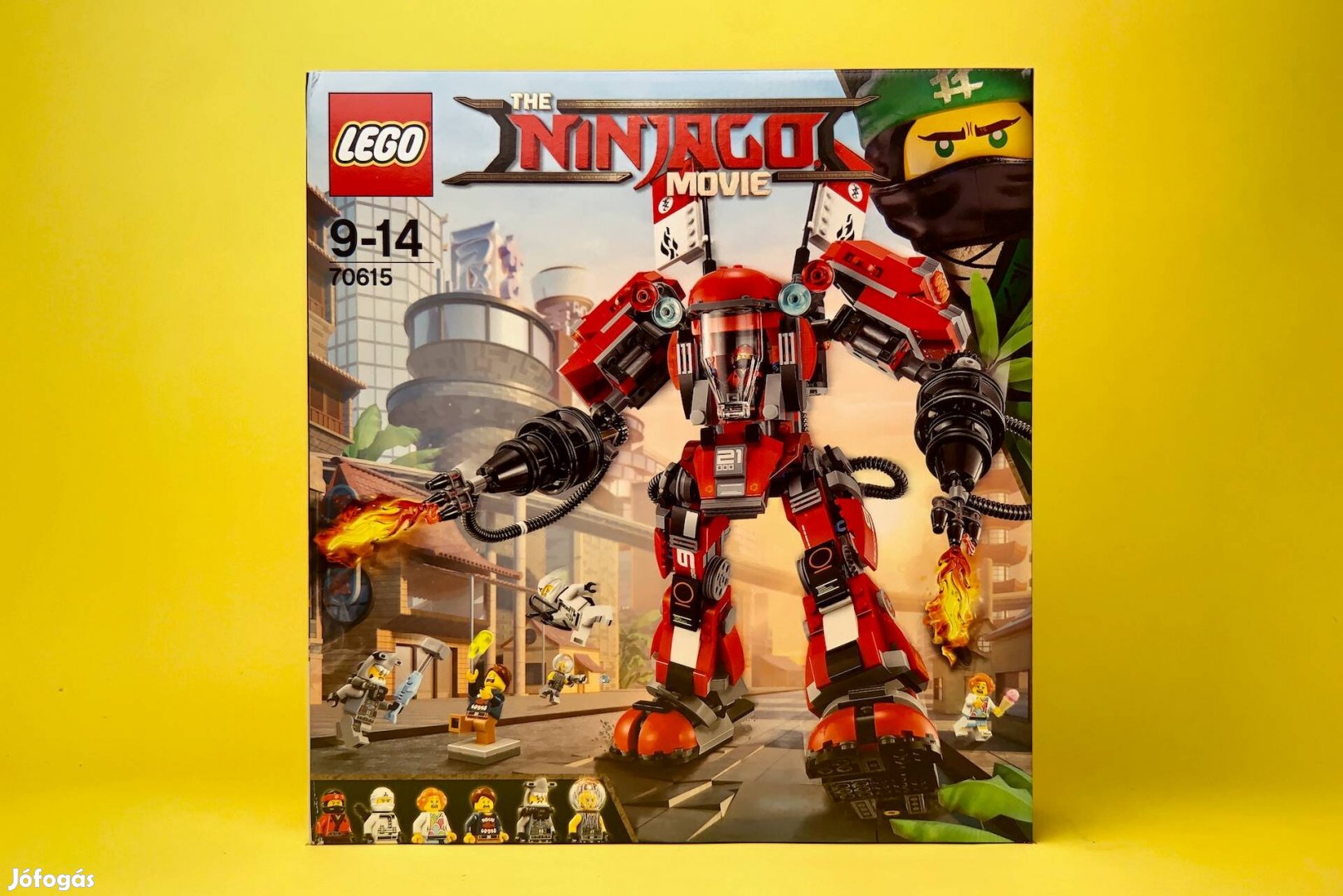 LEGO Ninjago Movie 70615 Fire Mech, Uj, Bontatlan