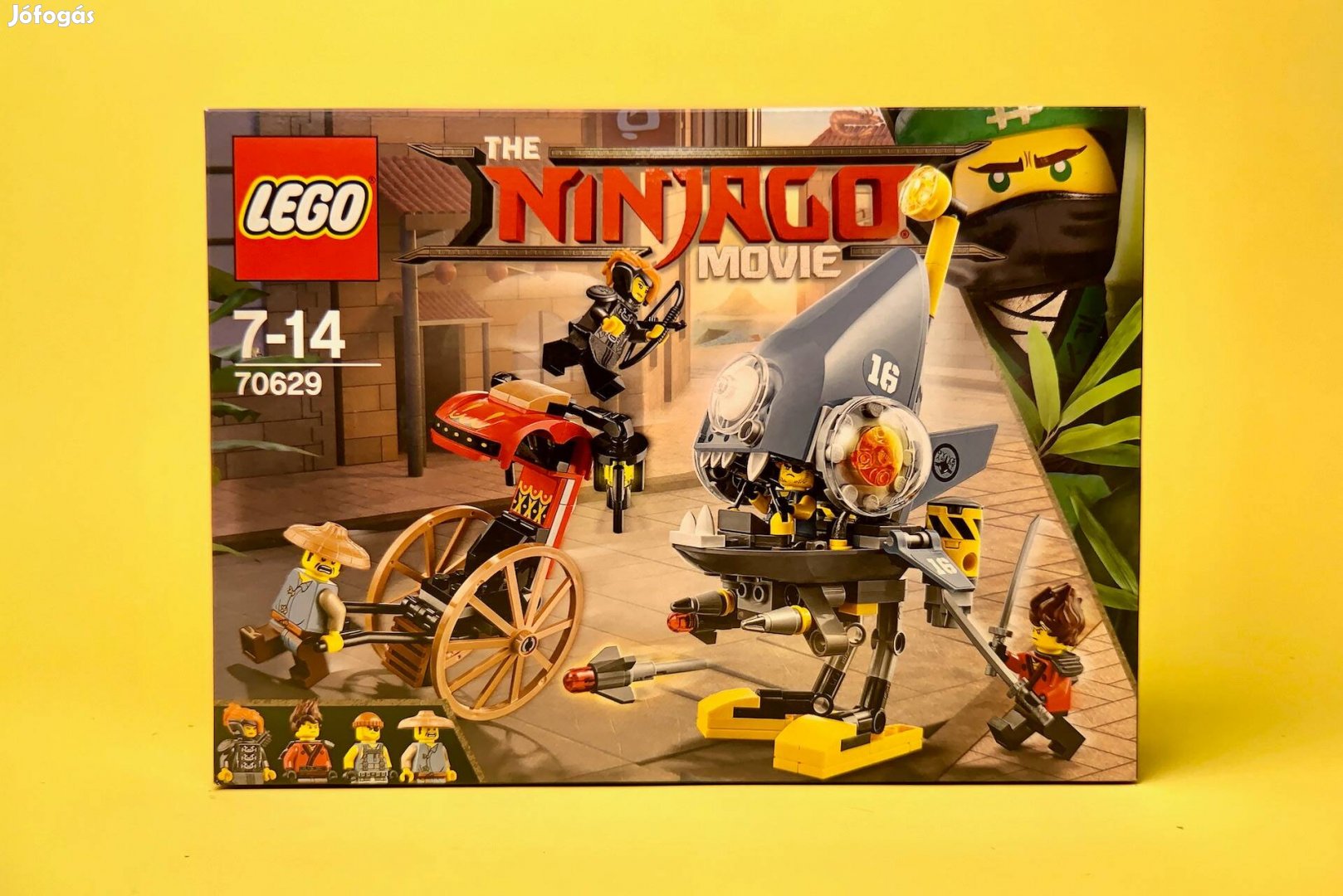 LEGO Ninjago Movie 70629 Piranha Attack, Uj, Bontatlan