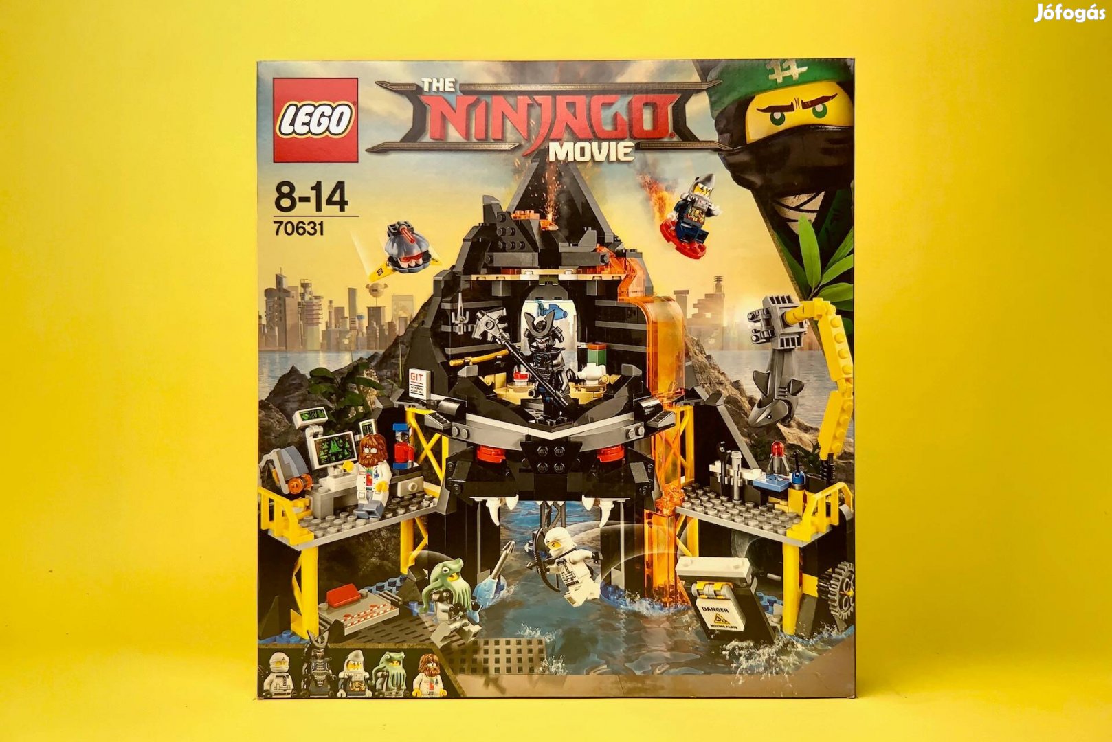 LEGO Ninjago Movie 70631 Garmadon's Volcano Lair, Uj, Bontatlan