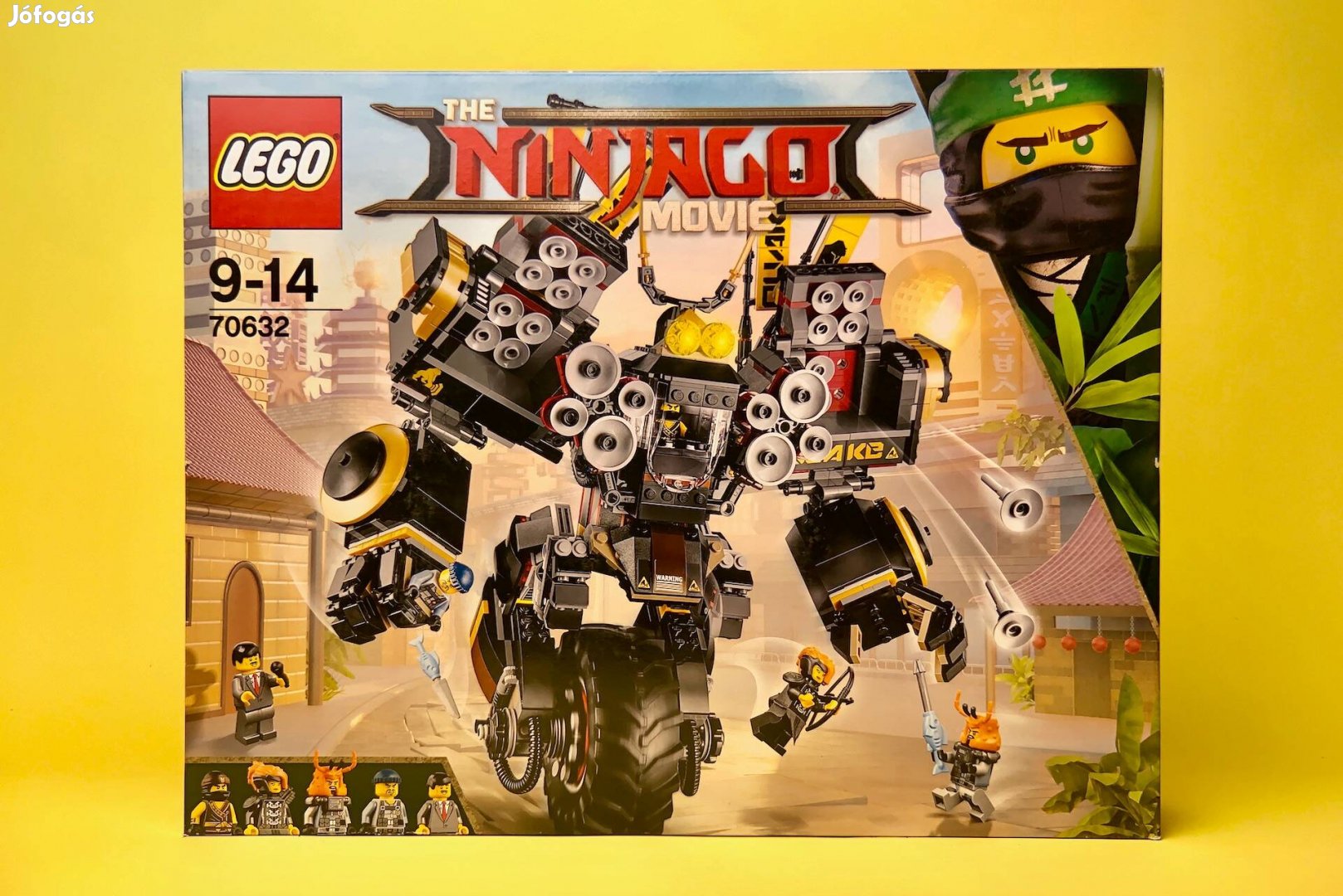 LEGO Ninjago Movie 70632 Quake Mech, Uj, Bontatlan