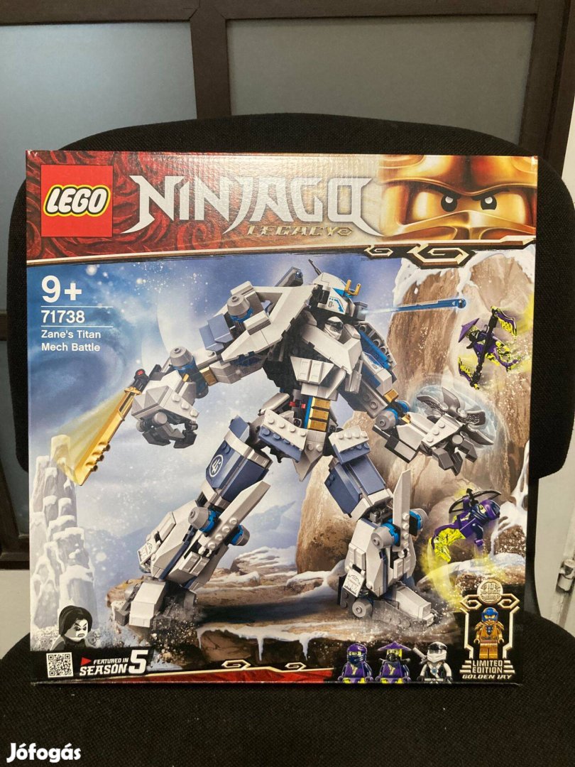 LEGO Ninjago Zane Mechanikus Titánjának csatája (71738) új eladó